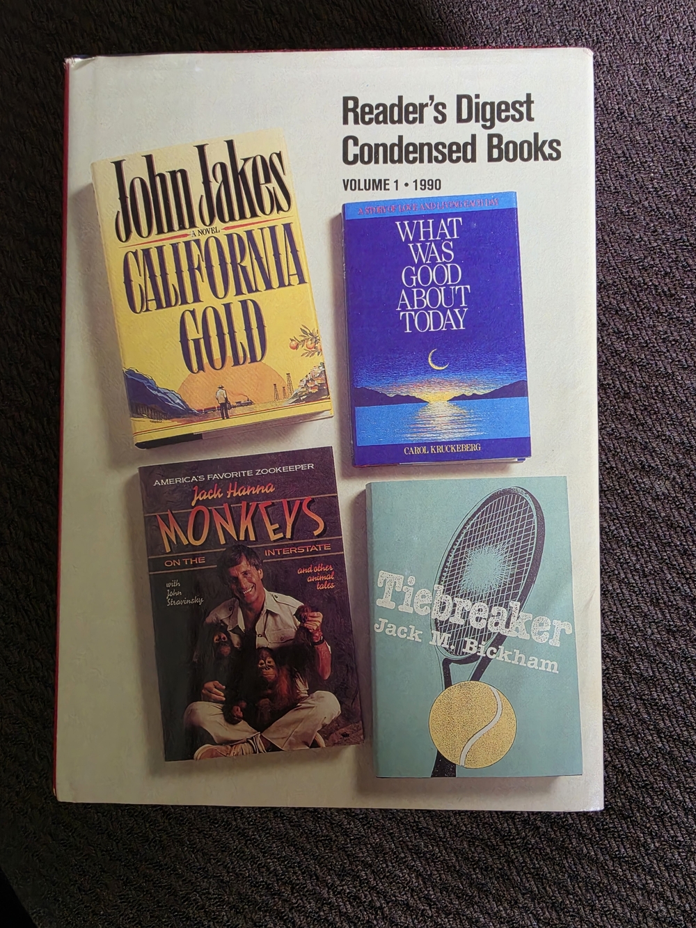 Reader's Digest Condensed Books (Volume 1, 1990)